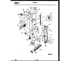 Frigidaire FRS24WRBW0 cabinet parts diagram