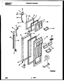 Freezer door parts