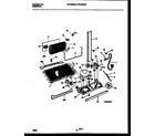 Frigidaire FRT22NHBD0 system and automatic defrost parts diagram