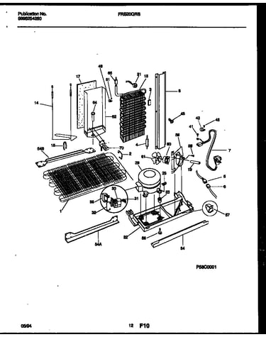System and automatic defrost parts