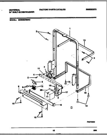 Power dry and motor parts
