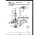 Universal/Multiflex (Frigidaire) MDB532RBR0 motor pump parts diagram