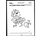 Universal/Multiflex (Frigidaire) MDG436RBD0 cabinet and component parts diagram