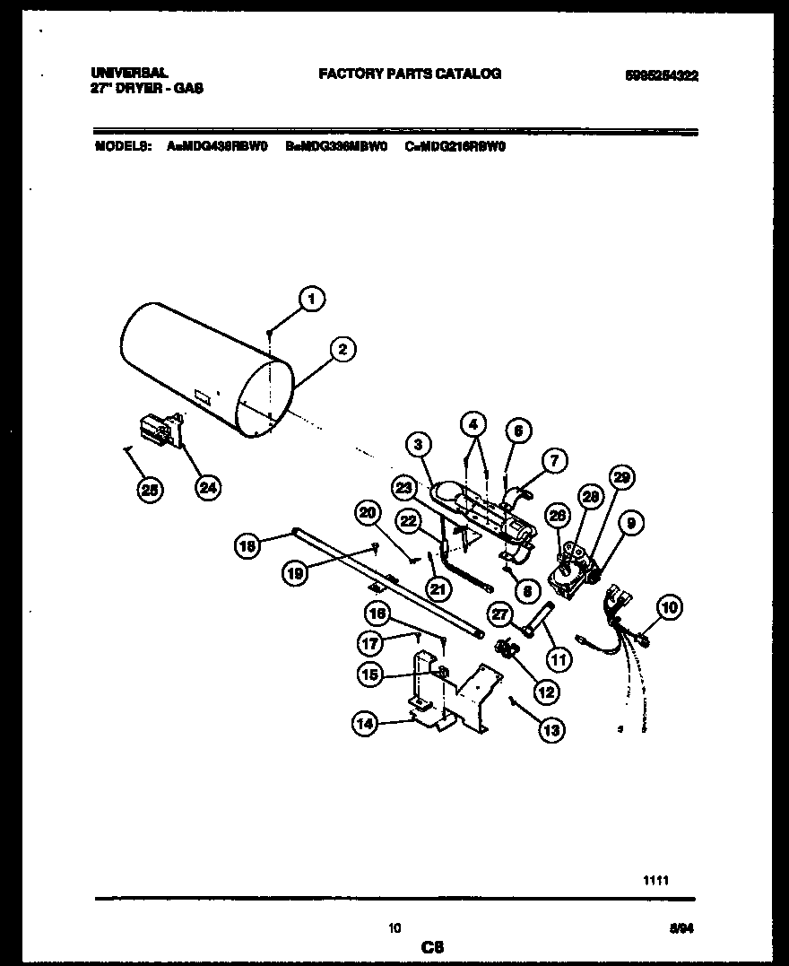 Burner, igniter and valve