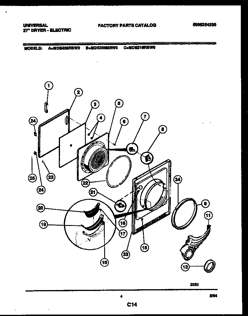 Door parts