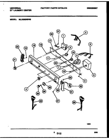 Console and control parts