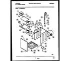 Universal/Multiflex (Frigidaire) MLXG62RBD0 cabinet parts diagram
