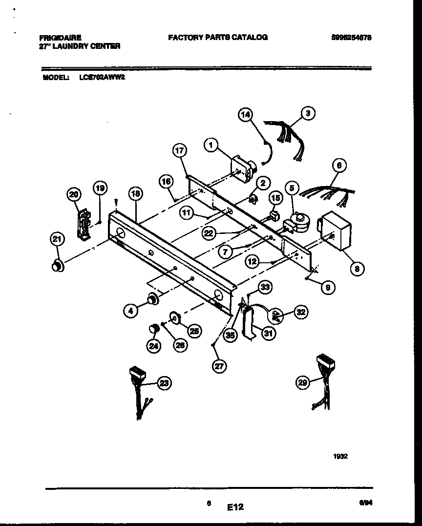Console and control parts