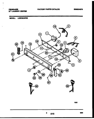 Console and control parts