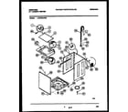 Frigidaire LCE702AWD2 cabinet parts diagram