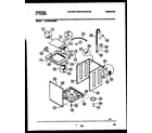 Frigidaire FWX645NBT0 cabinet parts diagram