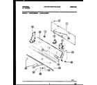Universal/Multiflex (Frigidaire) MWX445RBD0 console and control parts diagram