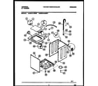 Universal/Multiflex (Frigidaire) MWL411RBW0 cabinet parts diagram