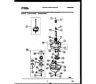 Universal/Multiflex (Frigidaire) MWL411RBW0 transmission parts diagram