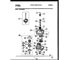 Universal/Multiflex (Frigidaire) MWX233MBD0 transmission parts diagram