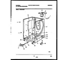 Universal/Multiflex (Frigidaire) MDS231RBR0 cabinet parts diagram