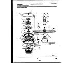 Universal/Multiflex (Frigidaire) MDR231RBR0 motor pump parts diagram