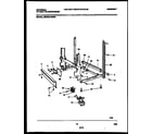 Universal/Multiflex (Frigidaire) MDR231RBR0 power dry and motor parts diagram