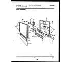 Universal/Multiflex (Frigidaire) MDB222RBM0 door parts diagram