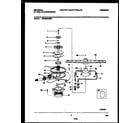 Universal/Multiflex (Frigidaire) MDB222RBM0 motor pump parts diagram