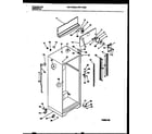 Frigidaire FRT17PRBW0 cabinet parts diagram