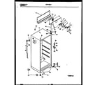 Frigidaire FRT17CHAD1 cabinet parts diagram