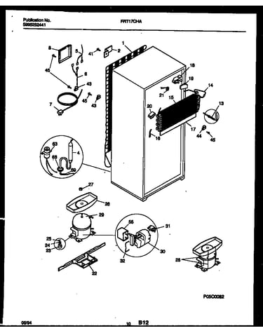 System and automatic defrost parts