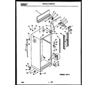 Frigidaire FPGC18TAW1 cabinet parts diagram