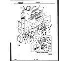 Frigidaire FPGS19TIAW1 ice maker and installation parts diagram