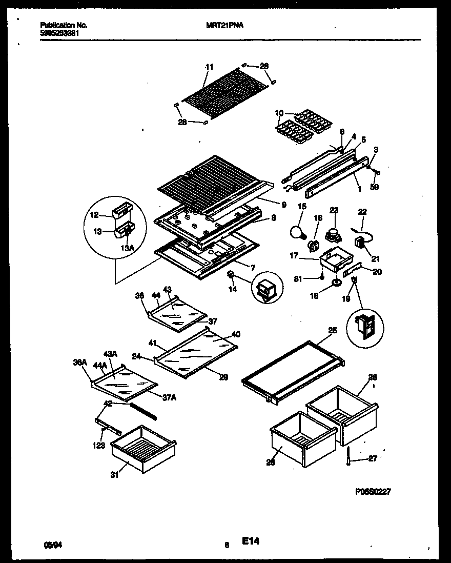 Shelves and supports