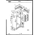 Universal/Multiflex (Frigidaire) MRT19PNAW0 cabinet parts diagram