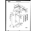 Universal/Multiflex (Frigidaire) MRT18JZBW0 cabinet parts diagram