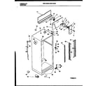 Universal/Multiflex (Frigidaire) MRT18JRBD0 cabinet parts diagram