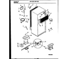 Universal/Multiflex (Frigidaire) MRT18JZBY0 system and automatic defrost parts diagram