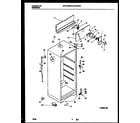 Universal/Multiflex (Frigidaire) MRT18DNBW0 cabinet parts diagram