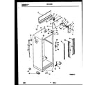 Universal/Multiflex (Frigidaire) MRT18PNBW0 cabinet parts diagram