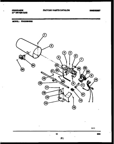 Burner, igniter and valve