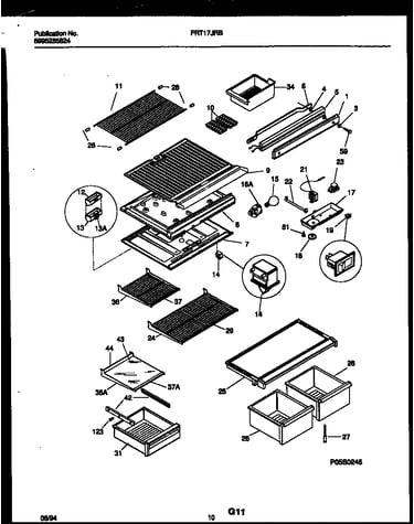 Shelves and supports