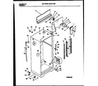 Universal/Multiflex (Frigidaire) MRT19PNBY0 cabinet parts diagram