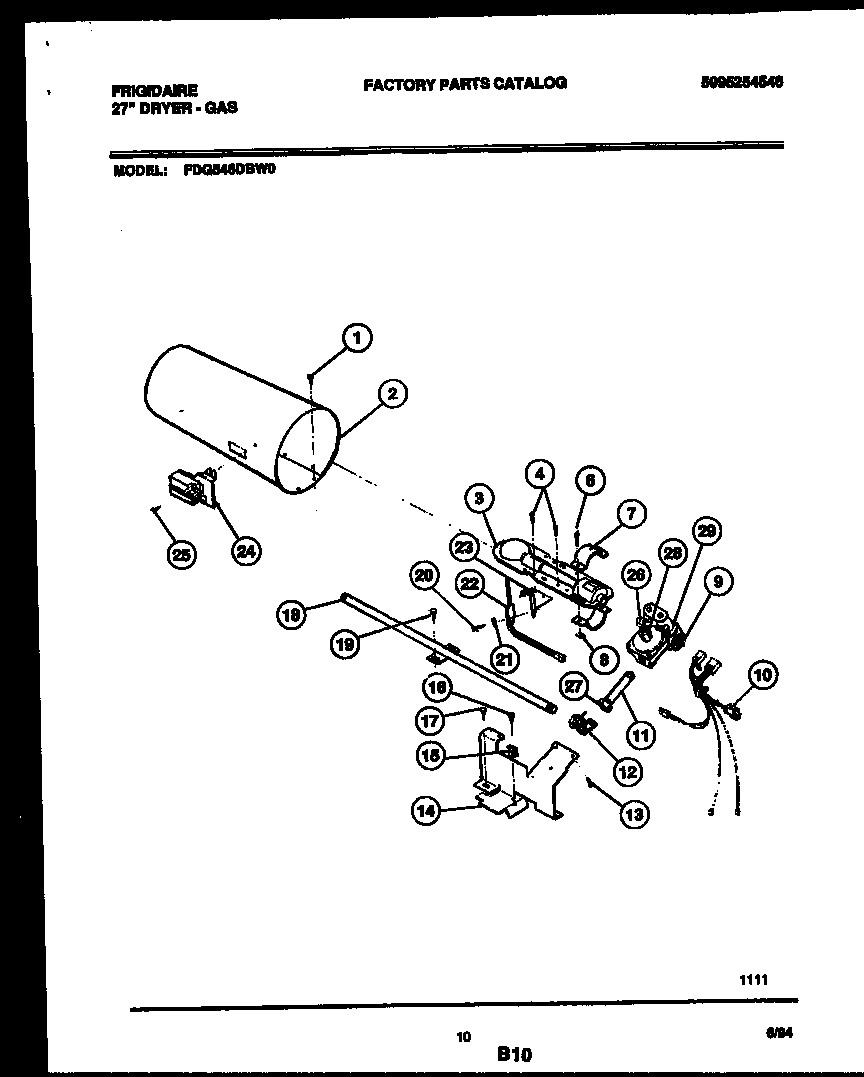 BURNER, IGNITER AND VALVE