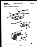 Backguard, cooktop and door parts