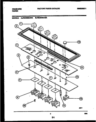 Control panel