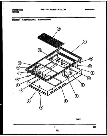 Burner box parts