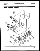 Motor and blower housing parts