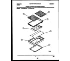 Frigidaire FEC9X8XABA broiler drawer parts diagram