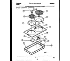 Frigidaire FEC9X8XAWA cooktop parts diagram