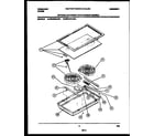 Frigidaire FEC9X8XAWA cooktop parts diagram