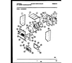 Universal/Multiflex (Frigidaire) MLXE62RBW0 cabinet and component parts diagram