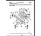 Universal/Multiflex (Frigidaire) MLXE62RBD0 console and control parts diagram