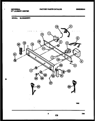 Console and control parts